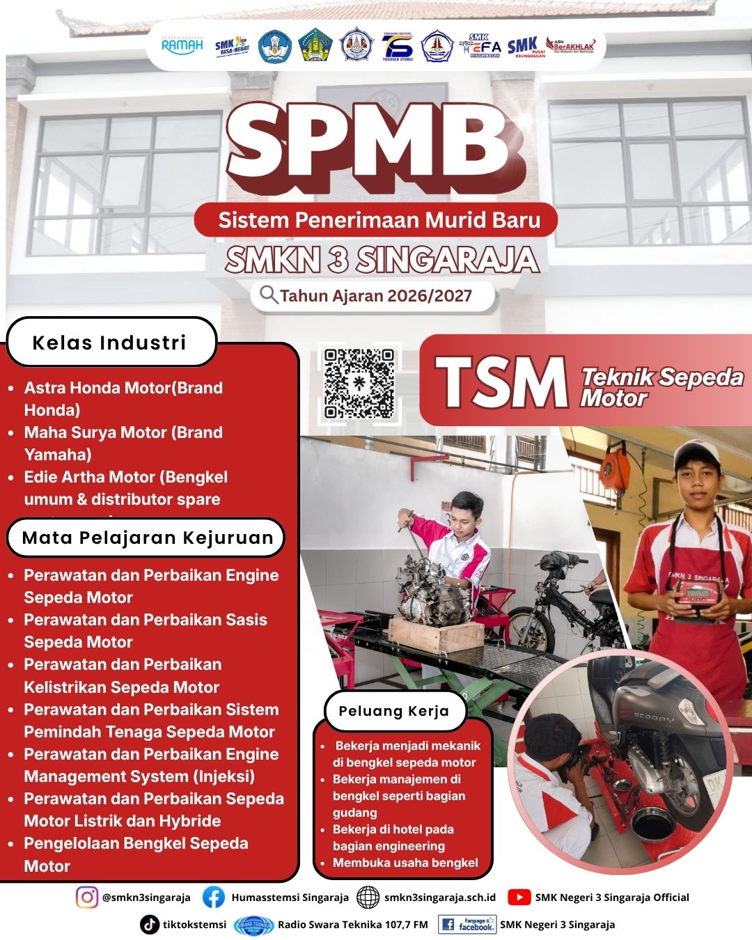 Poster Teknik Sepeda Motor